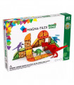 Magna Tiles Magnetická stavebnice Dino 40 dílů