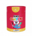 Jemné voskovky Silky Crayon umývateľné, 36ks