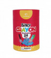 Jemné voskovky Silky Crayon umývateľné, 24ks