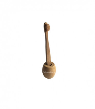 Bambusový stojanček na zubnú kefku