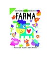 Nauč ruku lepit Farma Samolepková knížka