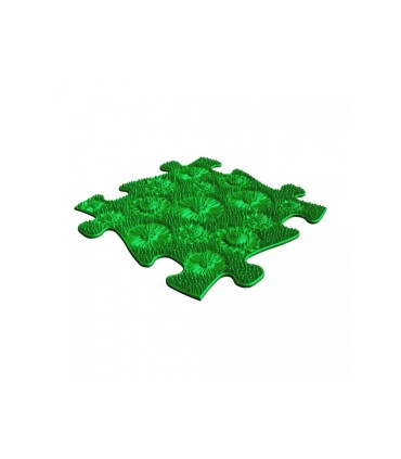 Ortopedická podlaha - Louka tvrdá zelená, podlahové puzzle Muffik
