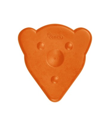 Voskovky Medvedík trojuholníkové oranžová