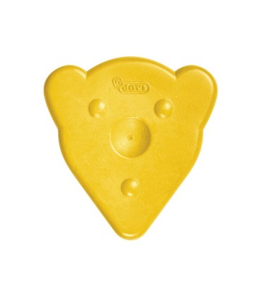Voskovky Medvídek trojúhelníková žlutá