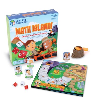 Hra na sčítanie a odčítanie Math Island, (LER)