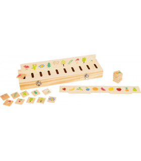 Picture sorting box (plants, fruits, vegetables)