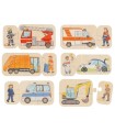 Puzzle dopravní prostředky