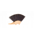 Metlička na omrvinky čierny ježko