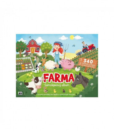 Veľký samolepkový album - Farma