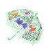 Detský dáždnik -  kvety a vtáčiky