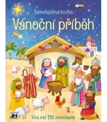 Vianočný príbeh - samolepková knižka
