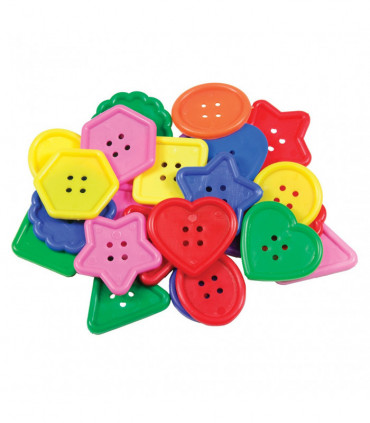 Gombíky, rôzne farby a tvary (30ks)