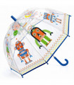 Dětský deštník - Roboti