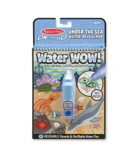 Kúzelné omaľovanky vodou Water Wow - Vodný svet (znovupoužiteľné)